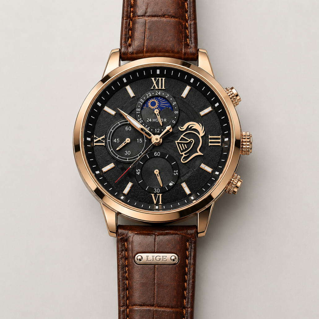 Reloj vintage naranja