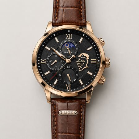 Reloj vintage naranja
