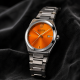 Reloj vintage naranja